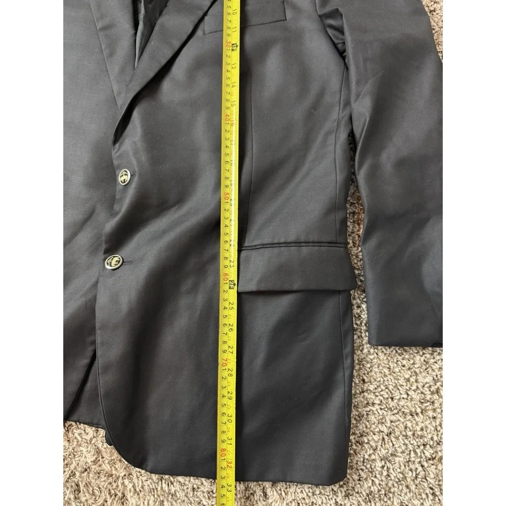 Brooks Brothers‎ Madison SAXXON Men's 48R Black 2 Button Blazer Jacket